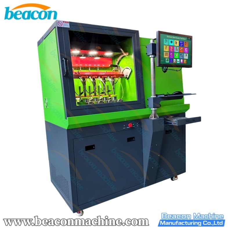 {CR304S 4-Station Common Rail Diesel Injector Test Bench with Coding}