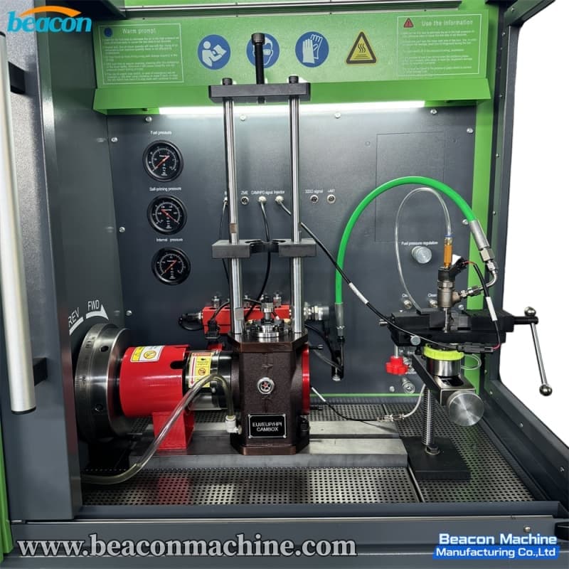 {CR618 EUI EUP Common Rail Injector Pump Test Bench with HK1400 Cambox}