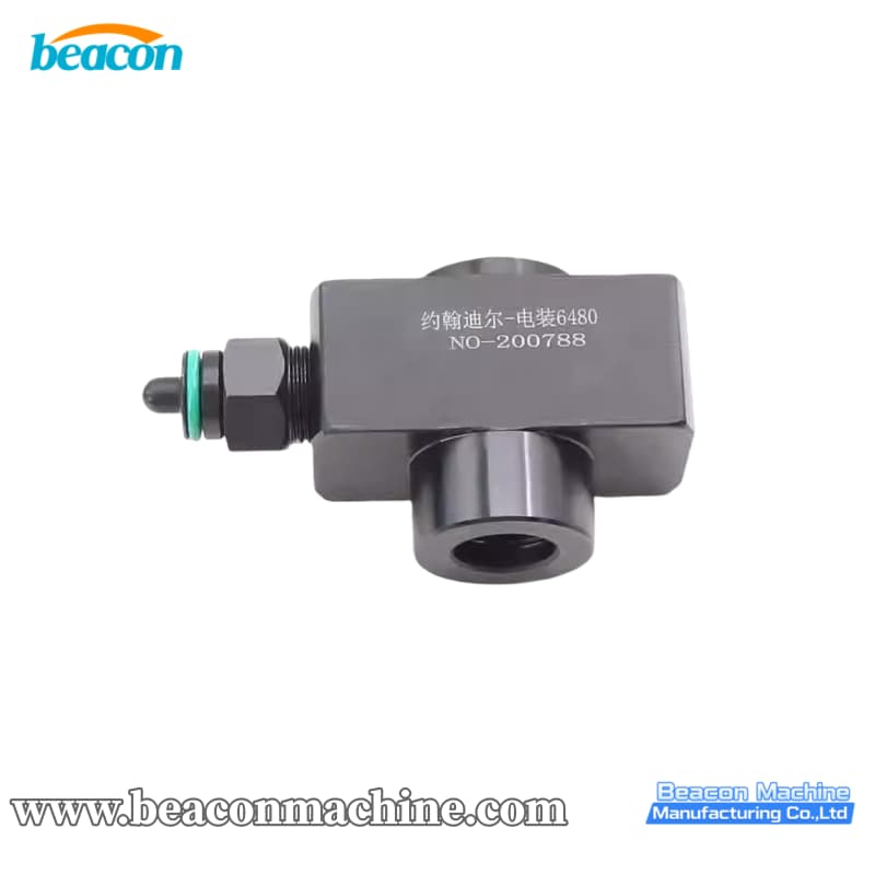 {Oil Return Test Fixture for John Deere Denso Injectors (6480 Series)}