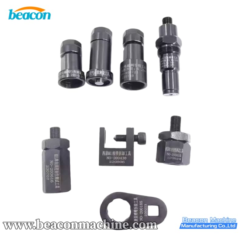{8-Piece EUI Pump Nozzle Dismantling And Testing Tool Box For Cummins M11}