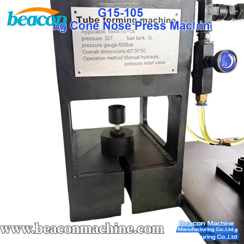{G15-105 Diesel Injection Pipe Tube Forming Cones Hydraulic Press Machine}