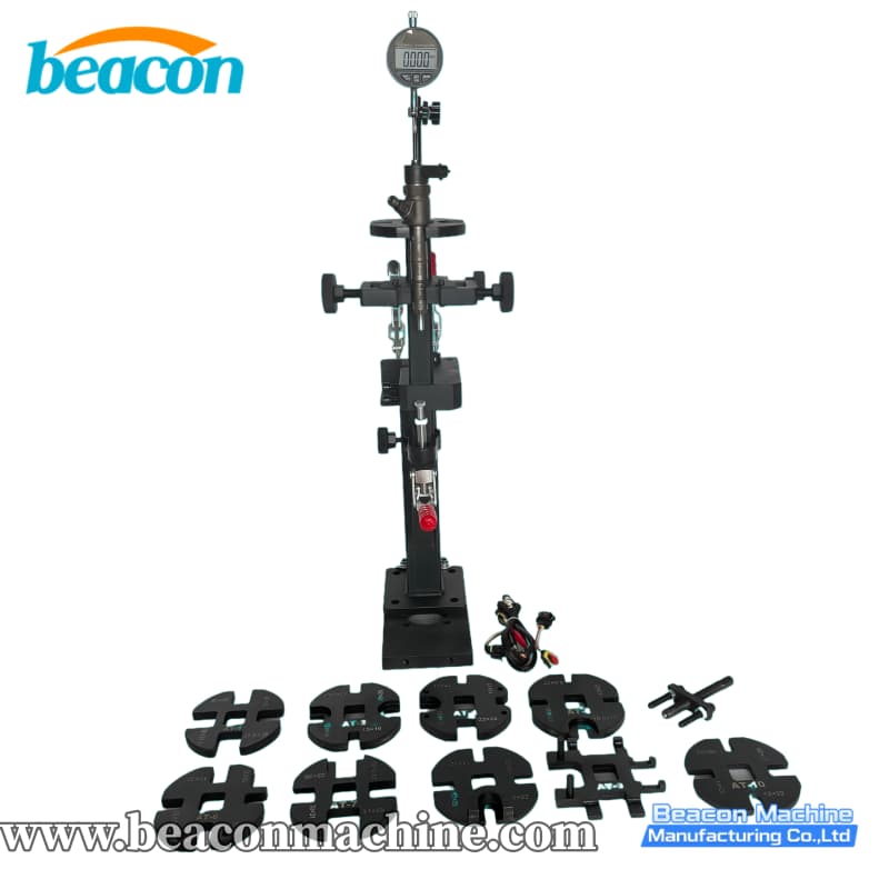 {Common Rail Diesel Injector Dismantling  Assembly Tool with Flip Bracket and AHE Dynamic Stroke Tester}