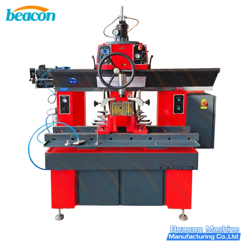 Valve guide and seat machine