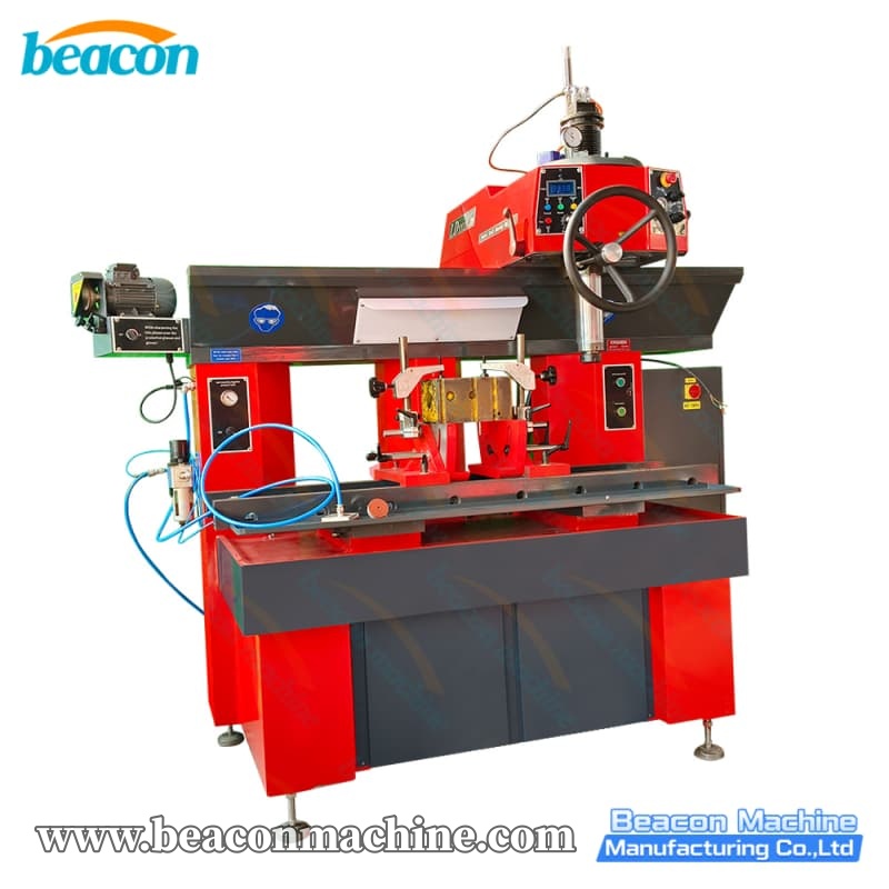 Valve seat refacing machine